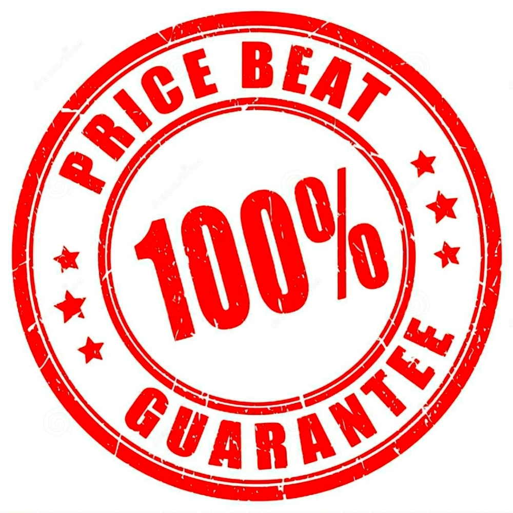 100% PRICE BEAT!!
